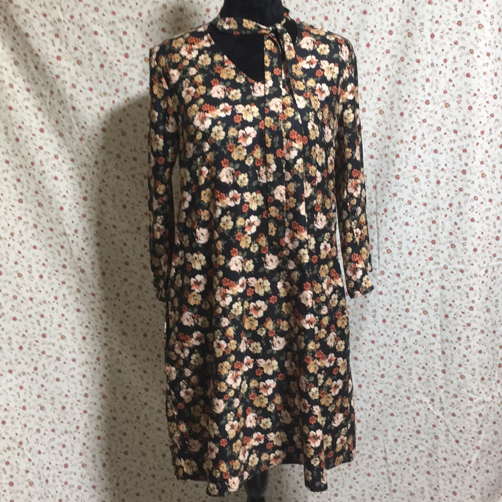 Floral midi dress
